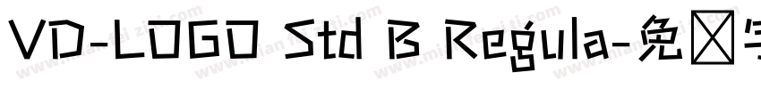 VD-LOGO Std B Regula字体转换